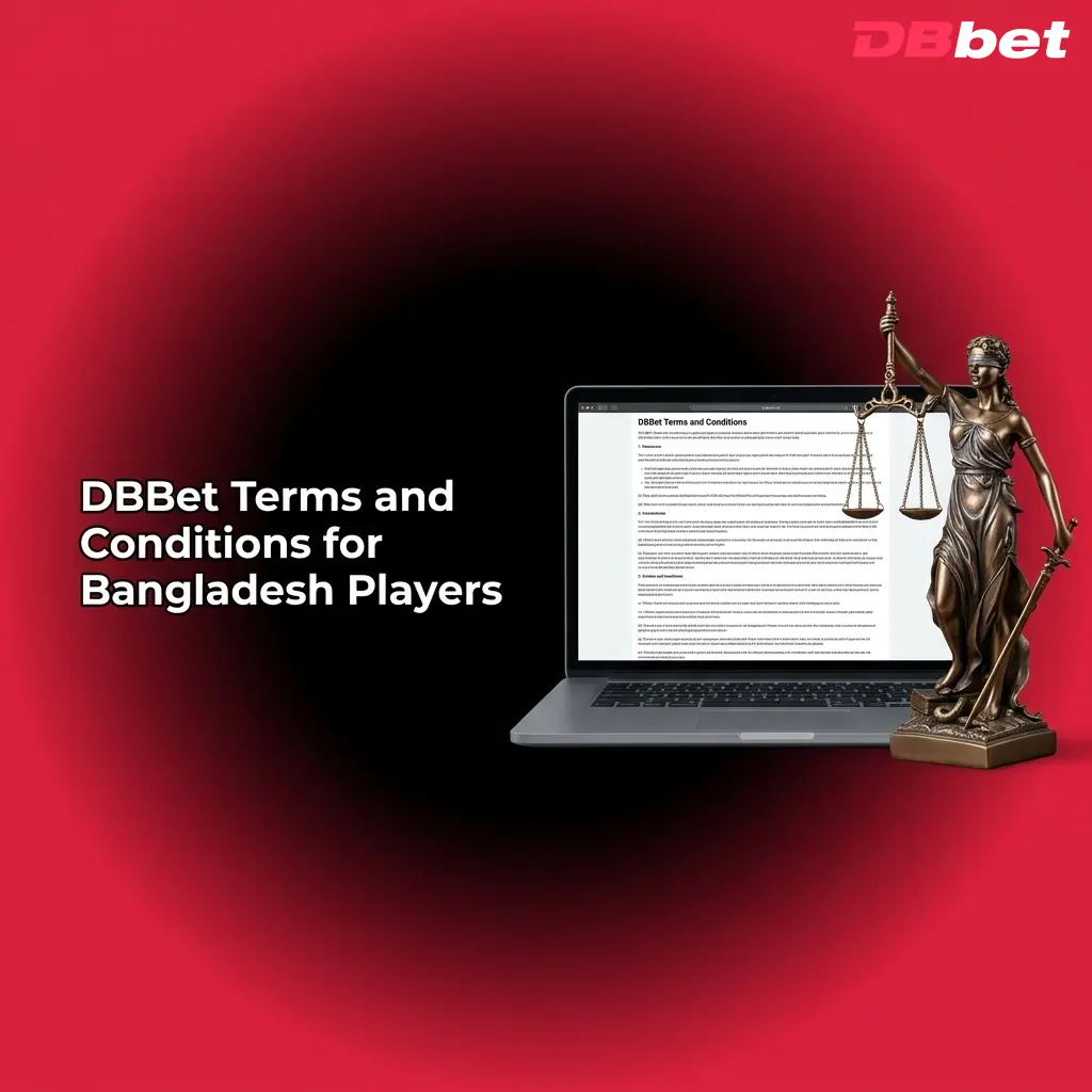 DBBet terms and conditions for Bangladesh players covering accounts, bonuses, withdrawals, and betting rules