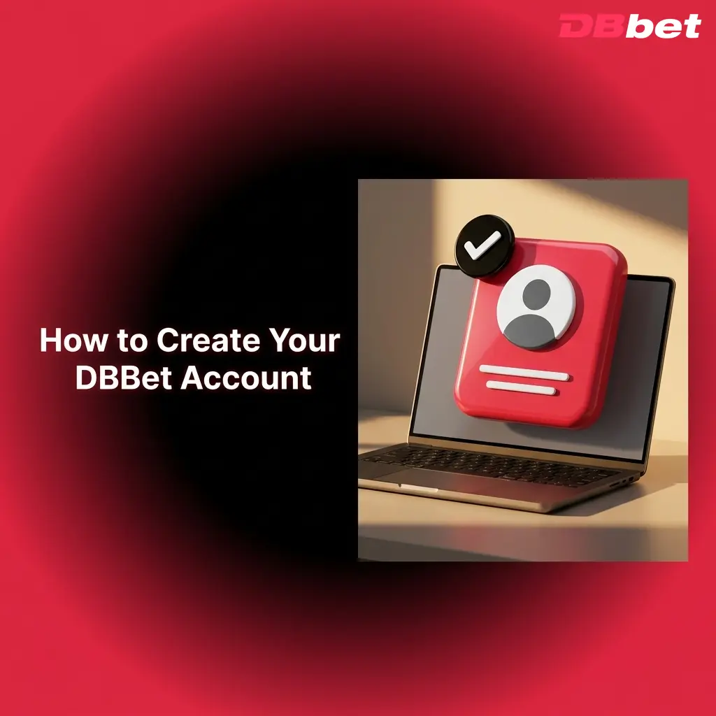 DBBet account registration steps for Bangladesh players showing sign-up form with BDT currency and welcome bonus options