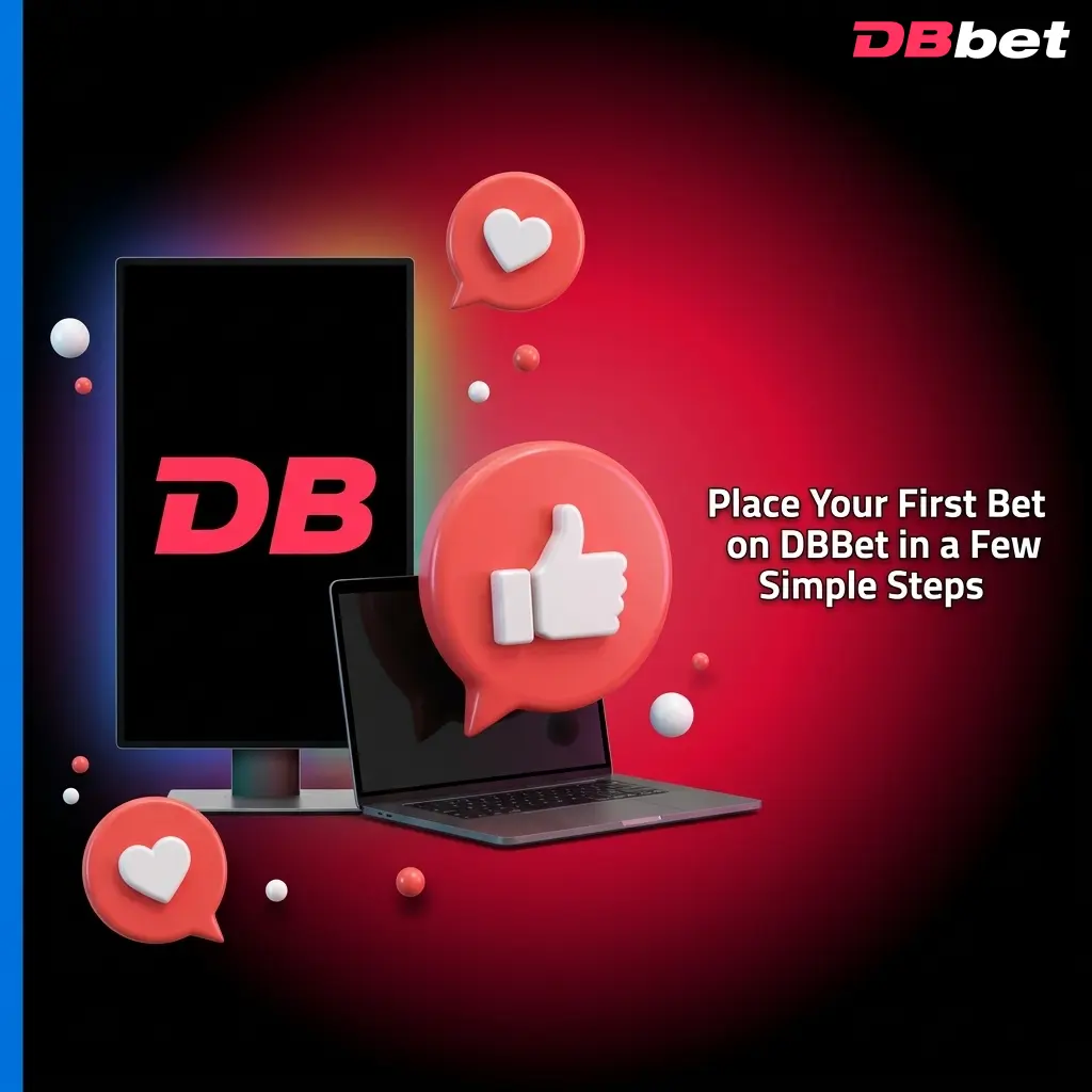 Step-by-step guide to placing your first bet on DBBet, from account login to confirming your wager