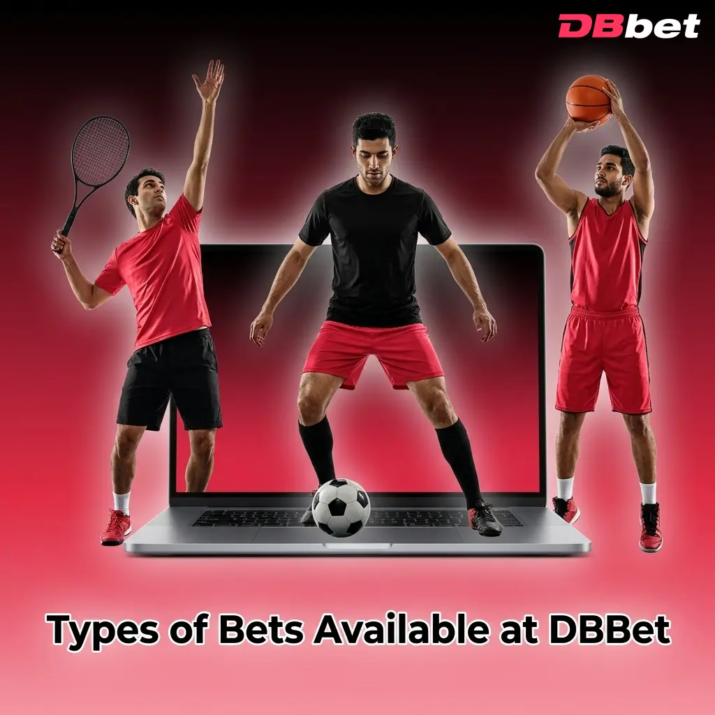 DBBet bet types: single, accumulator parlay, and system bets explained for different strategies and risk levels